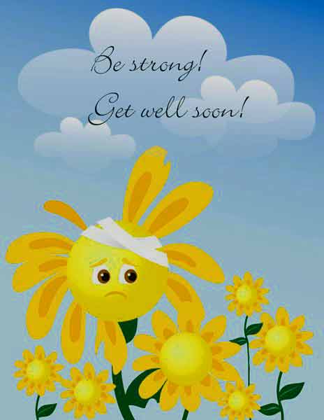 get well soon messages for friends