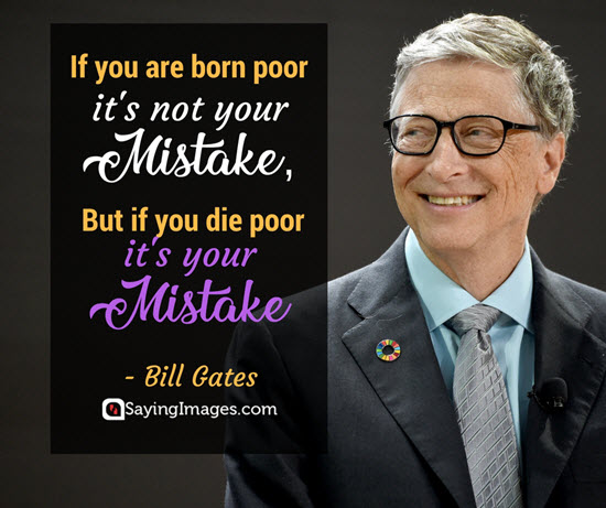 bill gates finance quotes