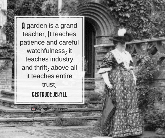 gertrude jekyll gardening quotes