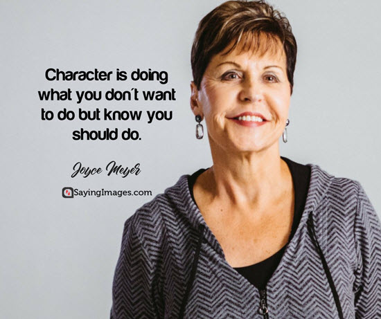joyce meyer character quotes