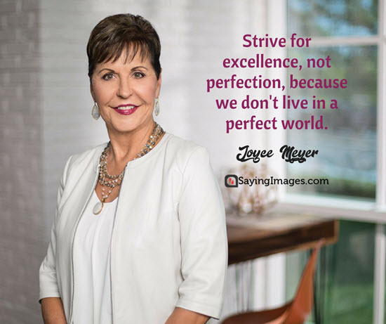 joyce meyer excellence quotes