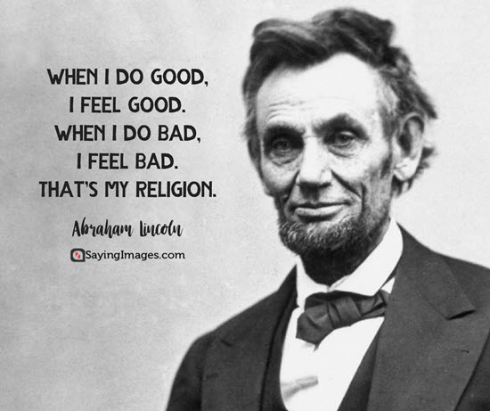 president lincoln quotes