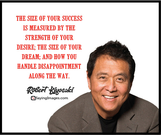 robert kiyosaki success quotes