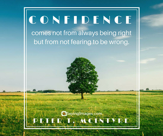 peter mcintyre self confidence quotes