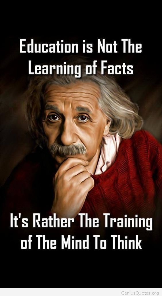Education Is Not Learning Of Facts