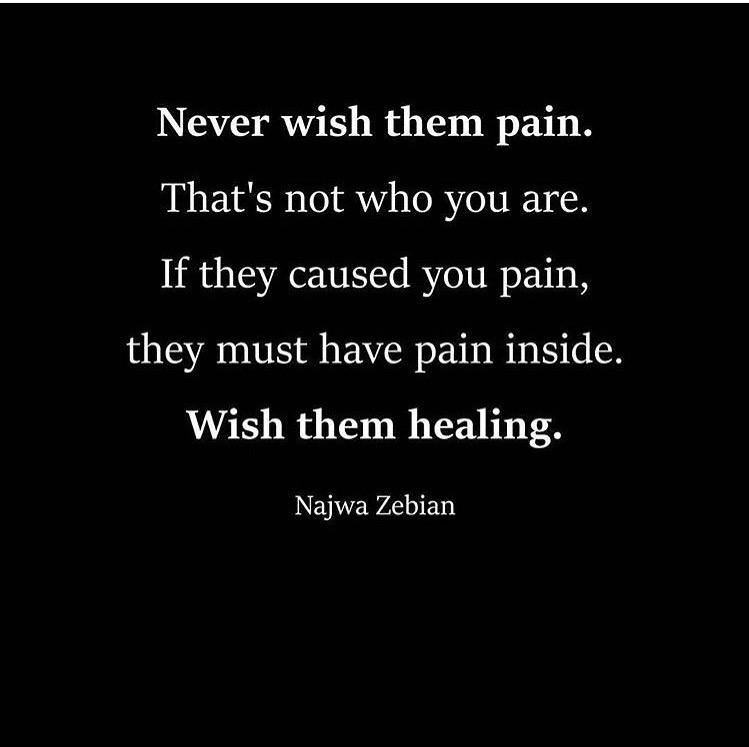 Never Wish Them Pain