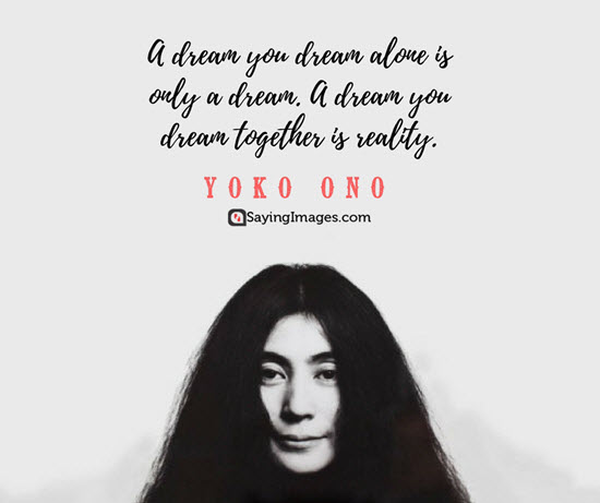 yoko ono dream quotes