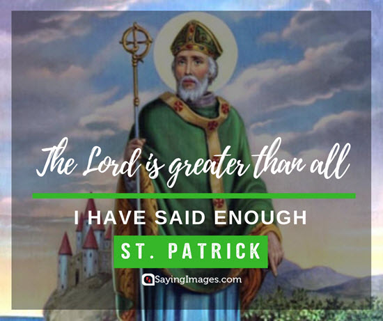 st patrick lord quotes