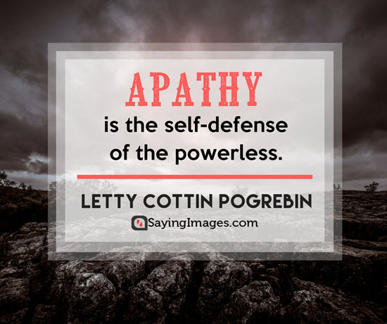 letty cottin pogrebin apathy quotes