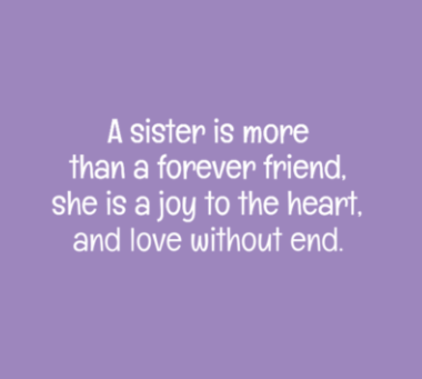 Sister Quotes Sayings