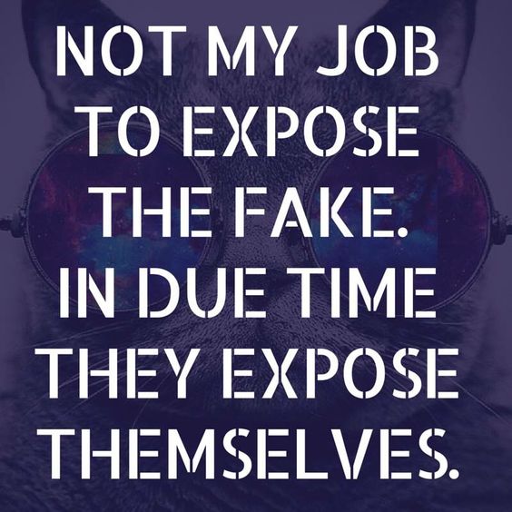 Quotes on fake people