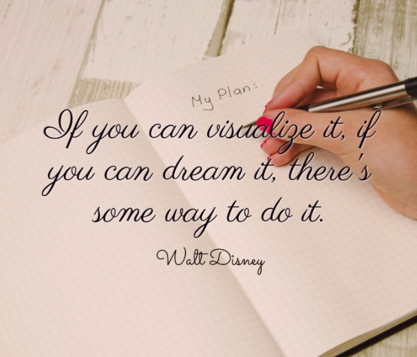 Walt Disney Quotes. Visualize dream