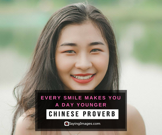 chinese proverb smile quotes