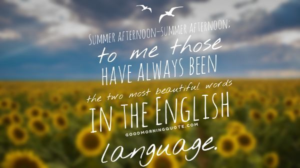 Summer Days Quotes
