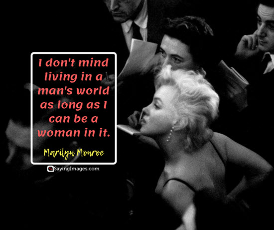 marilyn monroe mans world quotes