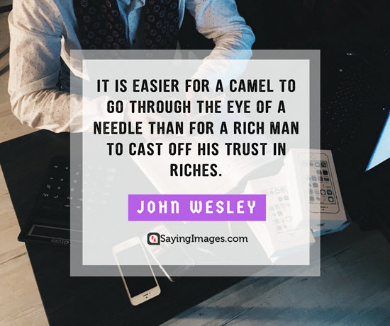 john wesley riches quotes